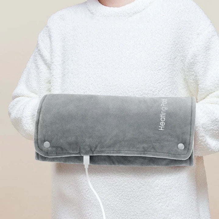 30x48cm Electric Heating Blanket Multifunctional Hot Compress Pad Winter Warm-up Graphene Mat USB Charging Thermal Blanket